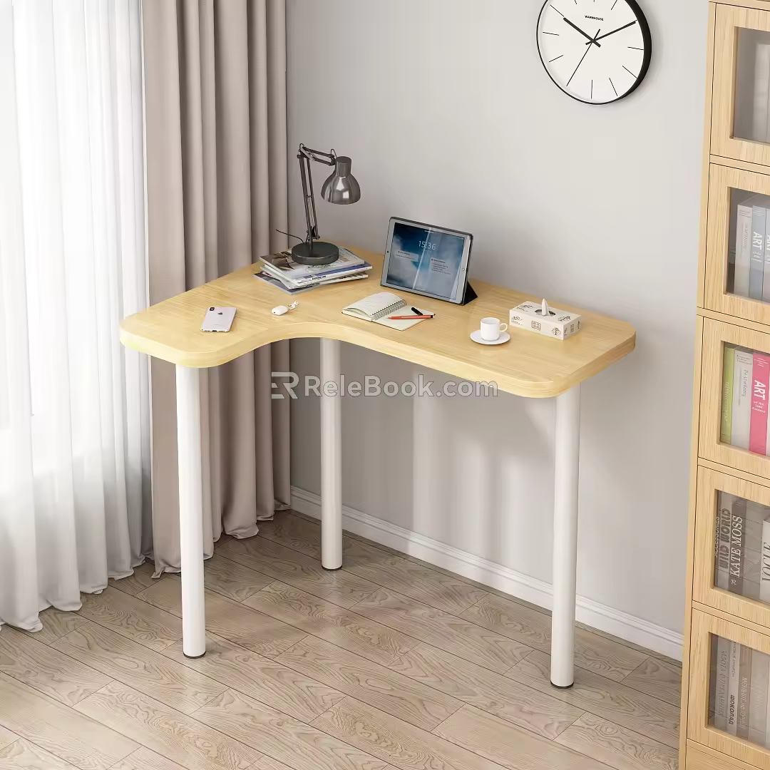 Modern computer desk 3d model