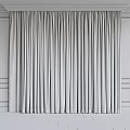 Elegant Curtains In White Beige And Brown Tones For Modern Home Interior