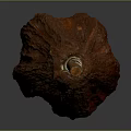 Fresh Reddish Brown Raw Cocoa Pod Natural Tropical Food Ingredient With Smooth Texture