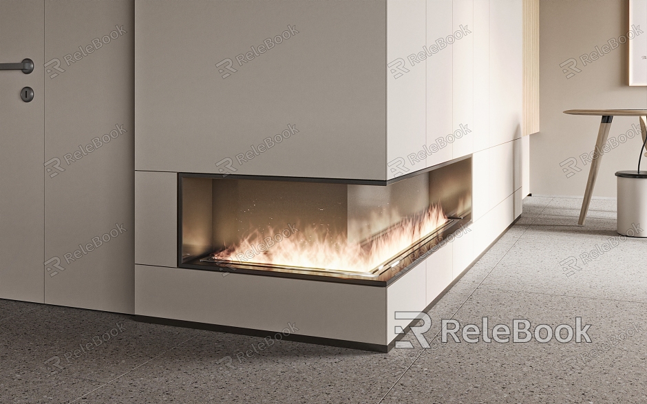 Modern Fireplace Corner Fireplace model