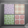 mosaic tile small mosaic tile mosaic tile traditional pattern seamless wall decoration 3d model
