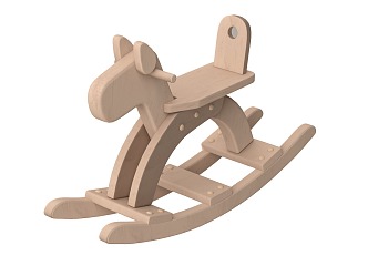 Children's Trojan Children's Toy Chair 3d model