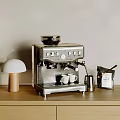 Coffee machine table lamp coffee appliances 3d model