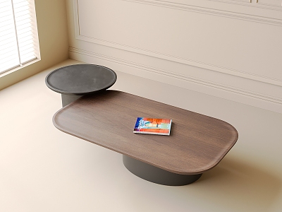 Modern coffee table 3d model