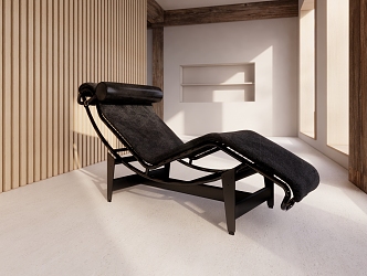 Modern Cassina recliner 3d model