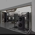 Casarte Store in Mall Featuring Modern High End Home Appliance Display With Sofa Coffee Table