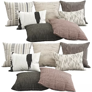 Modern pillow 3d model