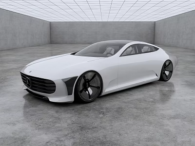 Mercedes-Benz IAA Concept Car 3d model