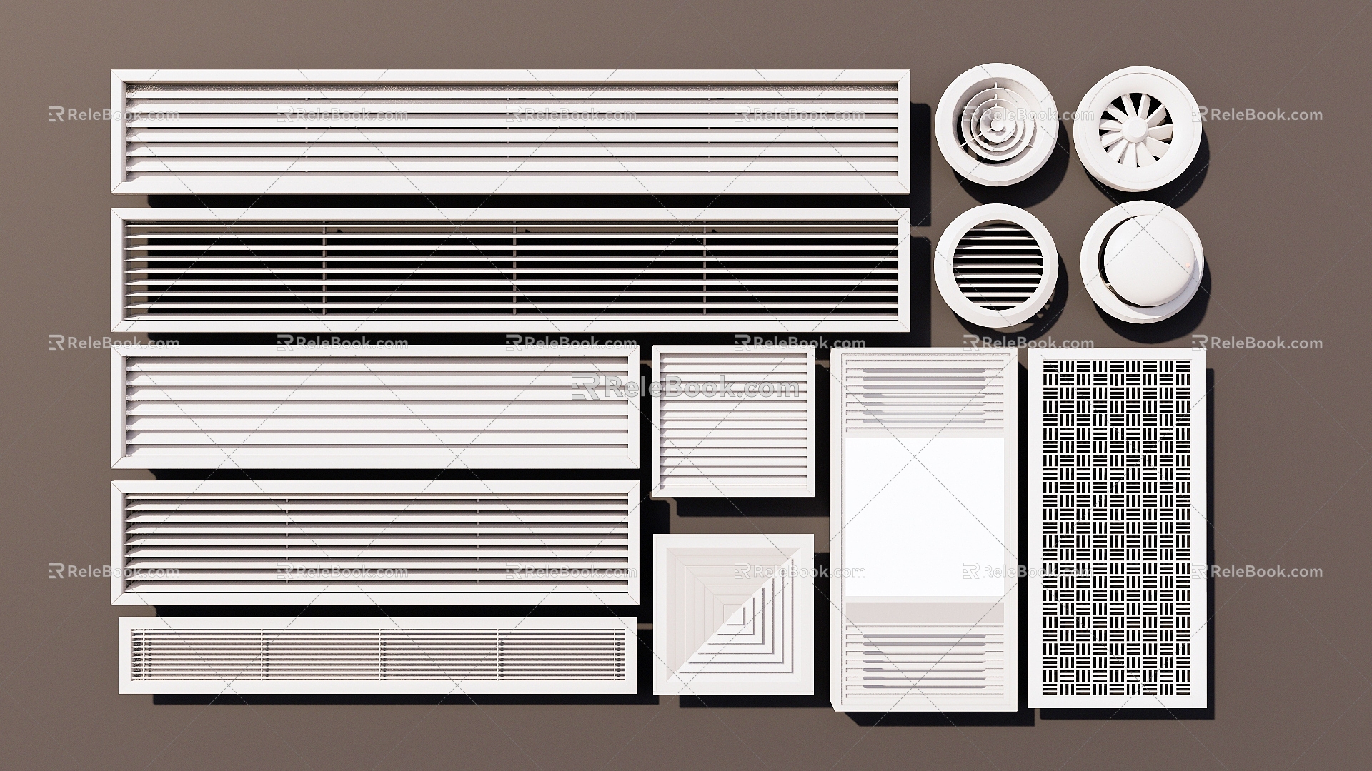 Air conditioning outlet SU model 3d model