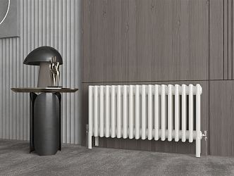 Modern radiator heating 3d model