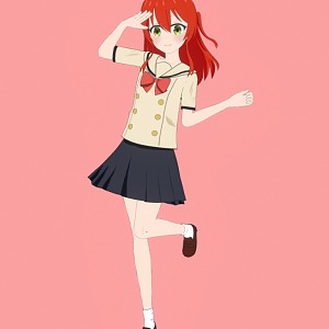 Girl Anime Female Cartoon Female 3d model