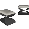 Modern Stool 3d model