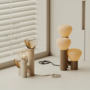 Quiet Table Lamp 3d model