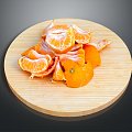 Modern Orange Orange Broad Orange 3d model