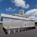 Chenzhou Vocational Technical College School Enterprise Cooperation Internship Base Building Exterior With Entrance And Surroundings