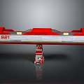 Red S21 Aerospace Launch Structure With Modern Design And Technology