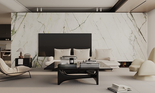 Living room 3d model