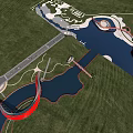 The Style Bridge 3d model