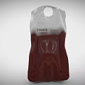 Medical Blood Bag Device with Type A Fresh Blood Label and Barcode