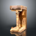 Columns Stone Columns Stone Columns Old Columns Roman Columns Roman Columns Classical Columns Greek Columns 3d model