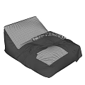 Lazy Sofa Single Sofa 3d model