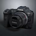 DSLR Camera Card Machine Digital Camera Digital Camera Camera Photographic Equipment 3d model