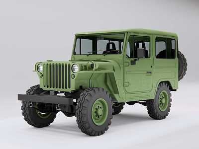 JEEP SUVs 3d model