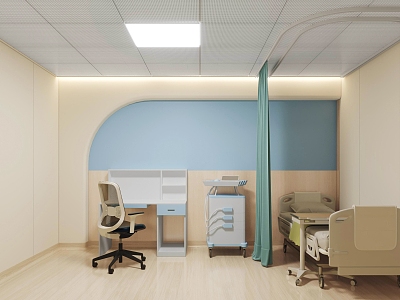 Modern Medical Clinic 3d model