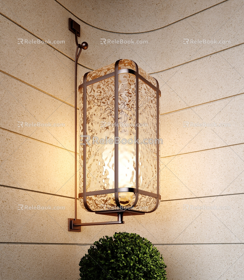 Wall lamp chandelier model