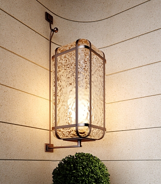 Wall lamp chandelier 3d model