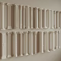 Roman Columns In Various Classical Styles For Architectural Decorative Design 3d model