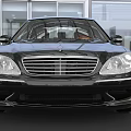 Black Mercedes-Benz Sedan With Elegant Body Design Luxury Interior And Alloy Wheels