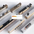 Contemporary Bar Counter Designs With Light Wood Finish Marble Tops And Bar Stools