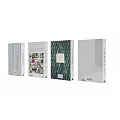Modern Books Books Books 3d model