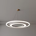 Modern Ceiling And Pendant Light Combination With Minimalist Design For Home Interior 3d model