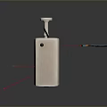 Security Camera With Wireless Antenna And Image Sensor