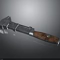 High Quality Durable Adjustable Wrench With Metal Construction And Wooden Grip Handle