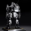 Modern robot science and technology sense robot combat mecha ornaments toys 3d model