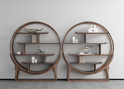 New Chinese Antique Rack 3d model