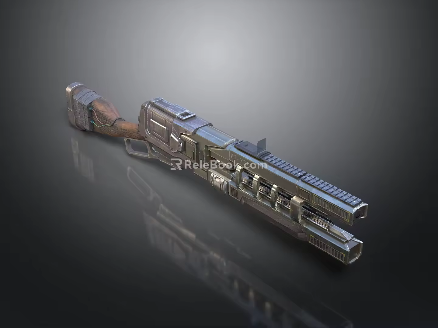 Science Fiction Weapon Future Weapon Science Fiction Equipment Concept Weapon Next Generation Weapon Next Generation Equipment 3d model