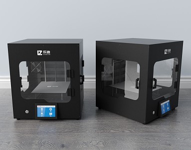 Modern Printers 3d model