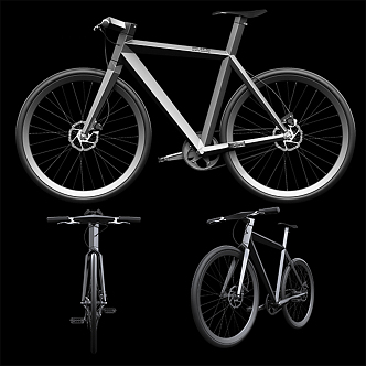 Modern Bicycle 3d model