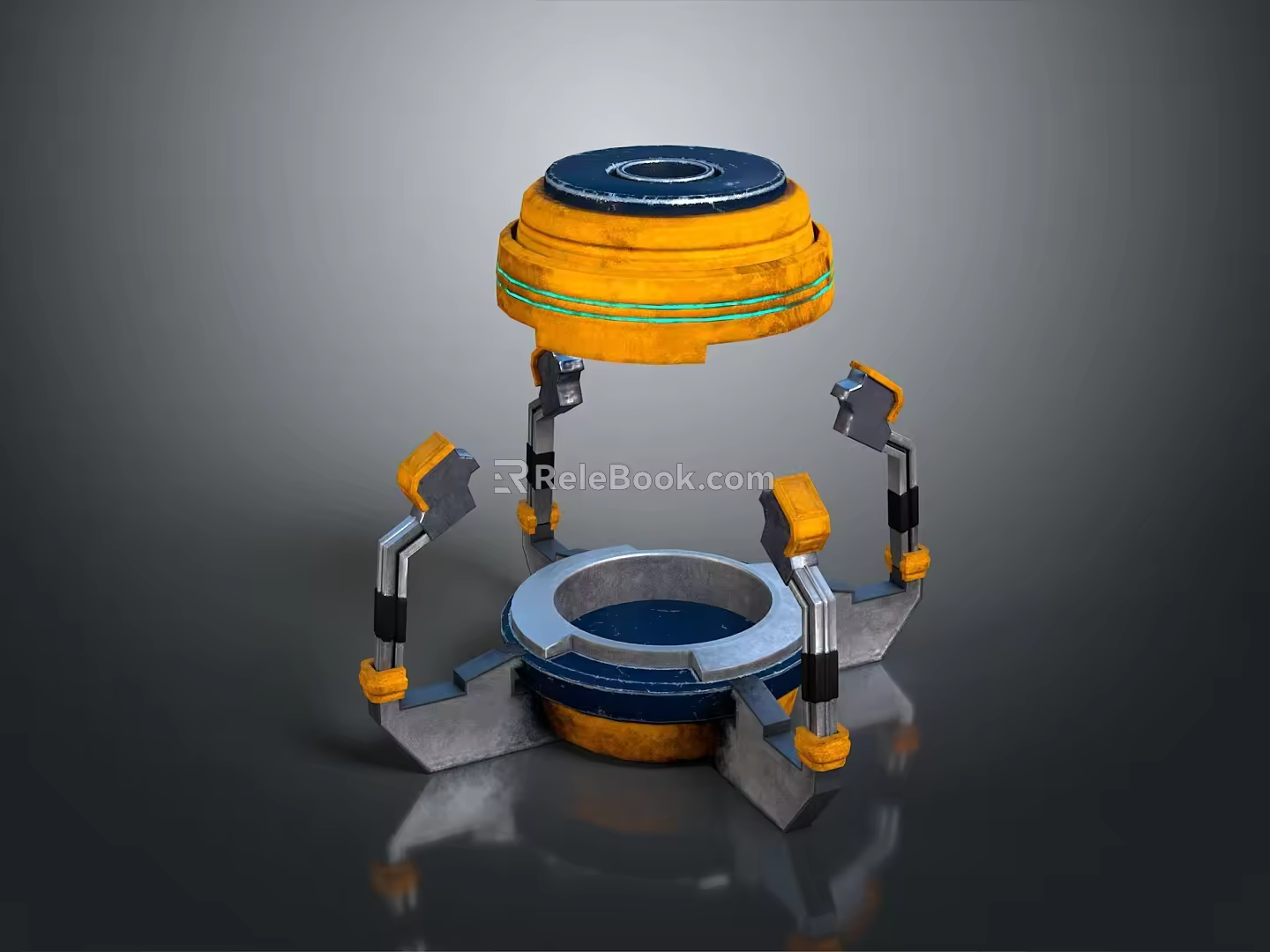 Sci-fi Capsule Space Capsule Hibernation Capsule Freezing Capsule Rest Capsule Rest Capsule 3d model