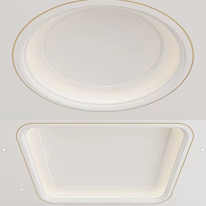 European-style ceiling 3d model