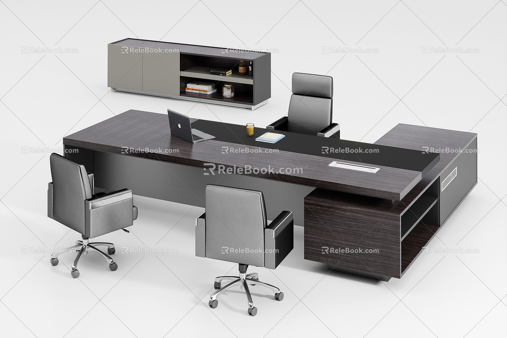 Manager Desk 3d model