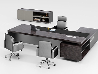 Manager Desk 3d model