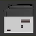 Samsung Multifunction Laser Printer With White And Black Design For Computer Office Use