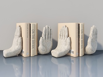 Book ornaments 3d model