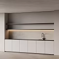 Modern Kitchen Cabinets With Natural Wood Finish And Sleek Countertop Design