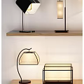 New Chinese Style Table Lamp 3d model